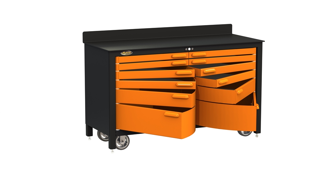 Gizmo 4-Drawer 36 in. Service Tool Box