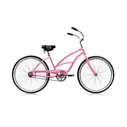 Micargi PANTERA-F-PK 26 in. Pantera Womens Beach Cruiser Bicycle- Pink