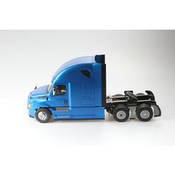 DieCast Masters DCM27006 Freightliner Cascadia Raised Roof Tractor, Blue