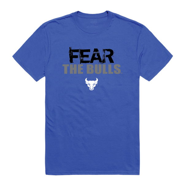 W Republic 518-274-B02-05 University at Buffalo Men Fear T-Shirt&#44; Royal - 2XL