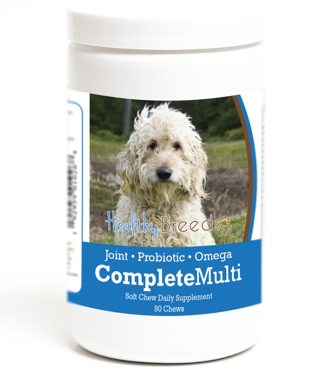 Healthy Breeds 192959010268 Goldendoodle all in one Multivitamin Soft Chew - 90 Count