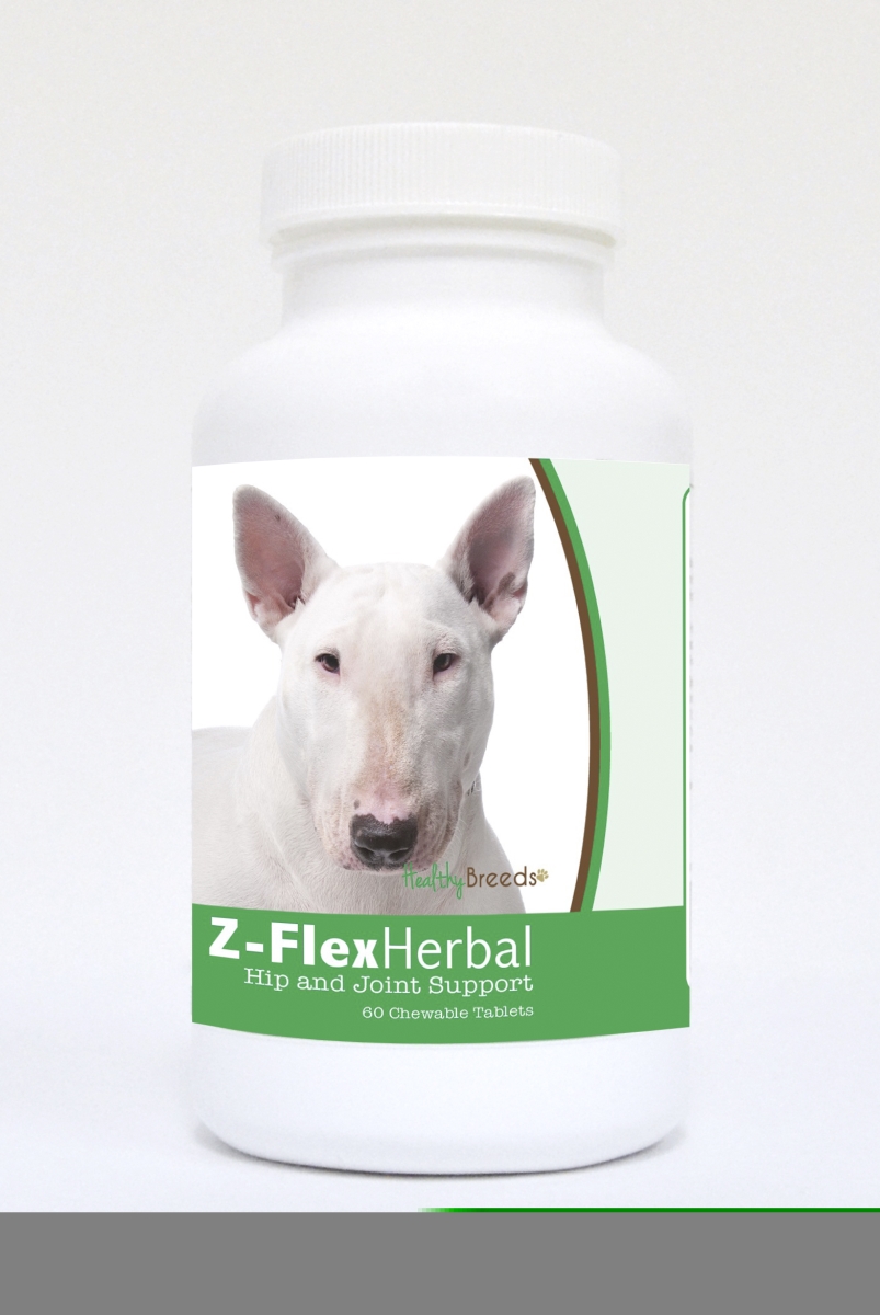 Healthy Breeds 840235119500 Bull Terrier Natural Joint Support Chewable Tablets - 60 Count