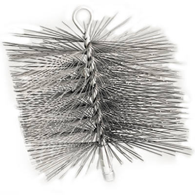 FinalFrame BR0210 7 x7 in. Square Wire Chimney Brush