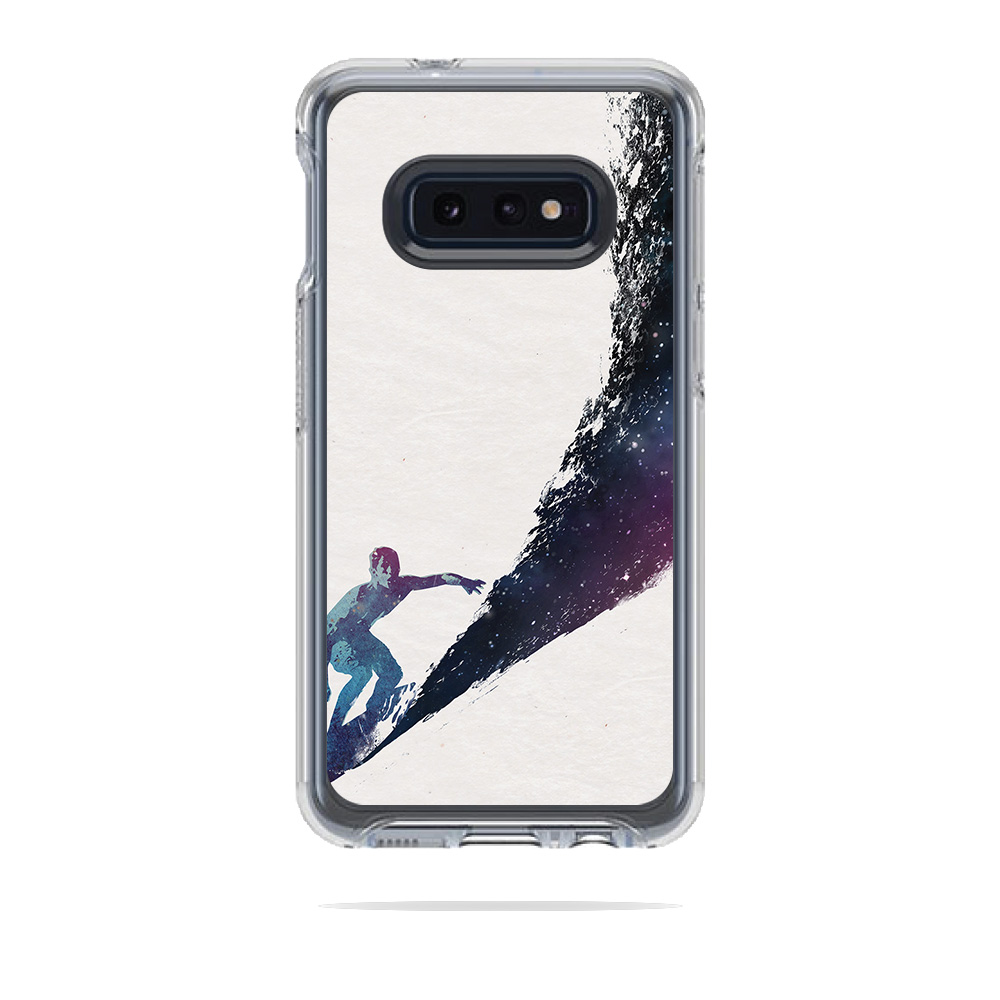 MightySkins OTSYSG10E-Surfing The Universe Skin for Otterbox Symmetry Samsung Galaxy 10E - Surfing the Universe