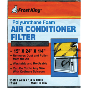 Thermwell Products Co Inc Thermwell F1524 AC Foam Filter - 15 x 24 in.   Pack of 24