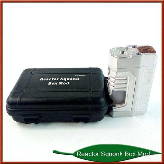 Kindbright 854485592 Reactor Squonk Box Mod, Silver