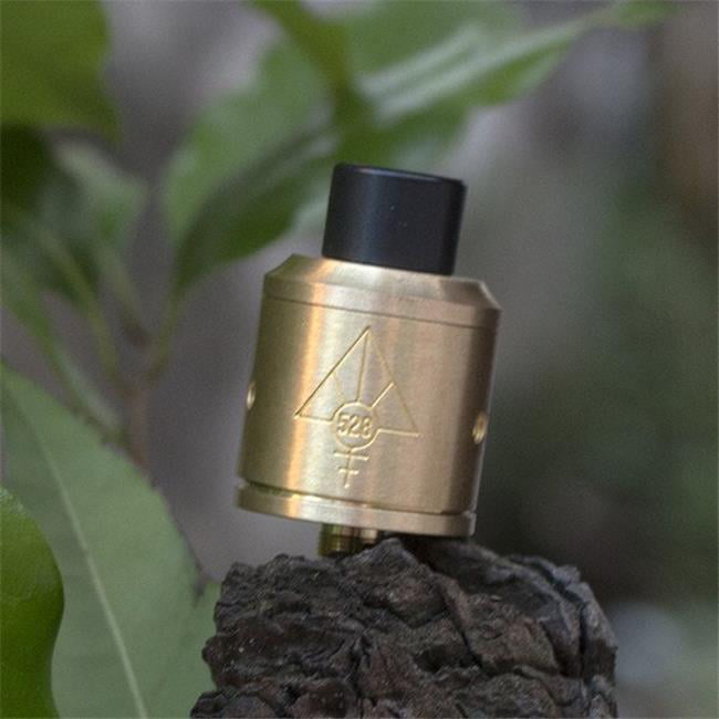 Kindbright 854485607 24 mm Goon Rebuildable Dripping Atomizer with Skull, Brass