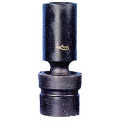 K Tool International KTI38517 1/2 Inch Drive Swivel 6 Point Impact Socket 17mm