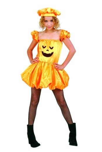 RG Costumes 91443-M Pumpkin Puff Costume - Size Child Medium 8-10