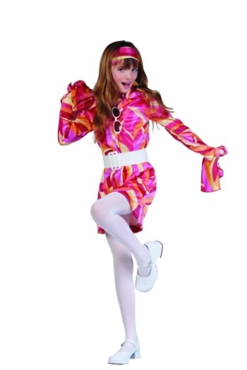 RG Costumes 91478-S Go-Go Girl Costume - Size Child Small 4-6