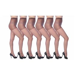 Grace Victoria Isadora Comfort Ultra Sheer Pantyhose&#44; French Coffee - Queen Size - Case of 120