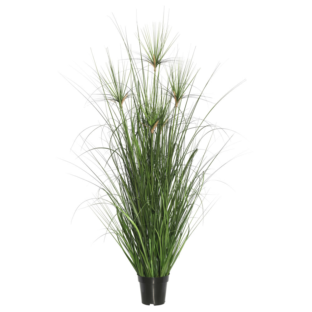 Vickerman TN170460 X338 Brushed X5 Everyday Grass with Pot - 60 in.