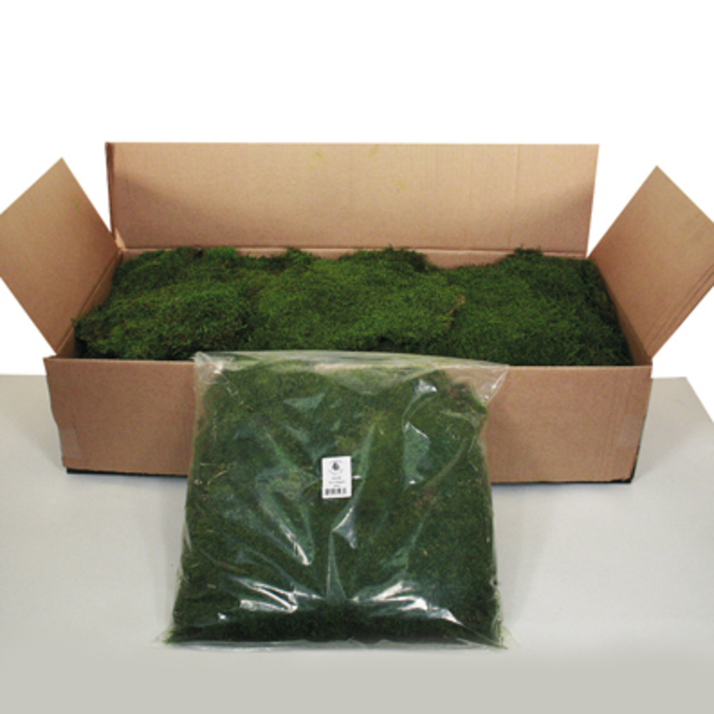 Vickerman H1MOU150 6.6 lbs Bulk Green Moss Sheet