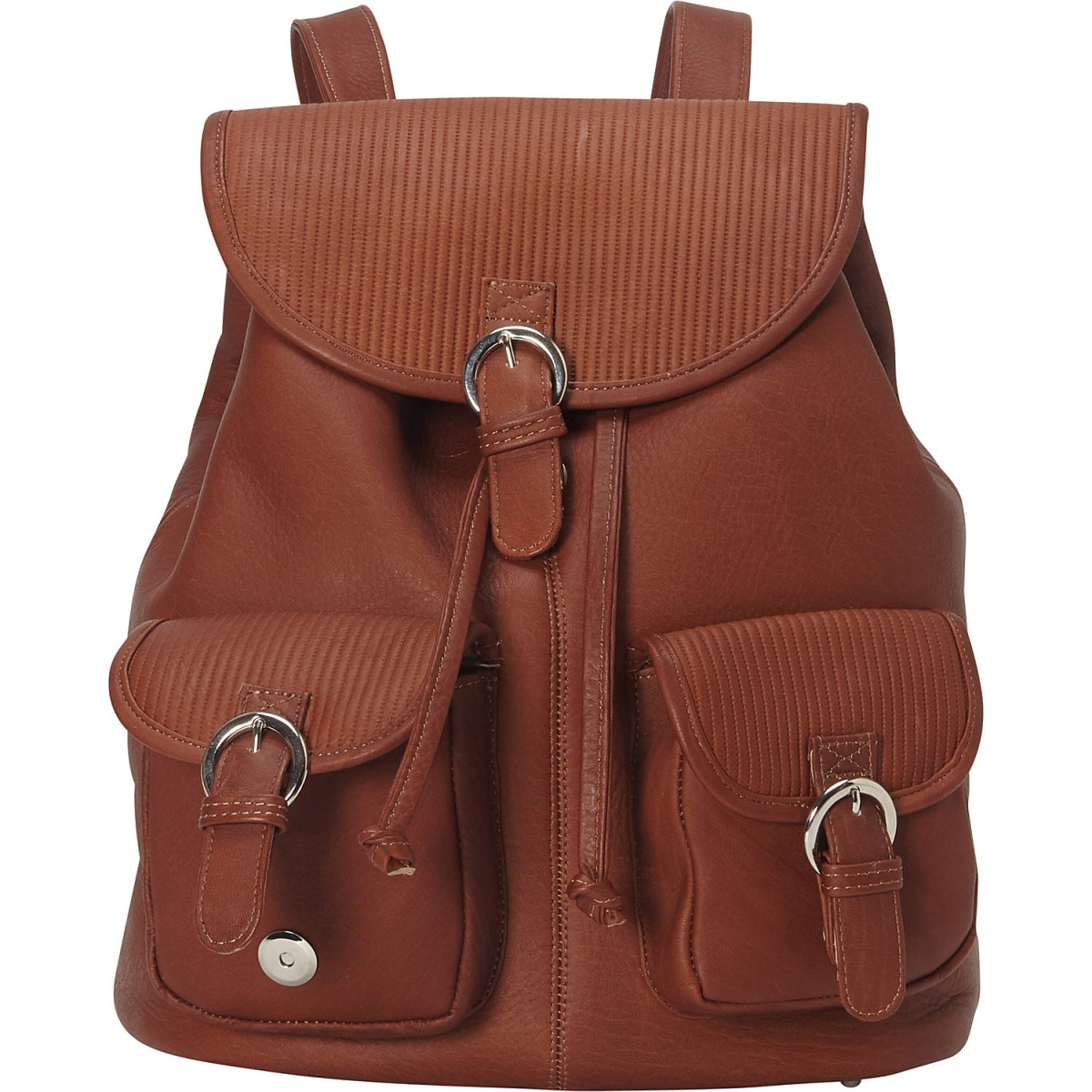 Piel Leather 3156 Piel Leather 3156 Small Two-Pocket Backpack