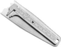 Central Tools CEN6506 Stainless Steel Silde Rule Caliper 0-4in. 0-100mm