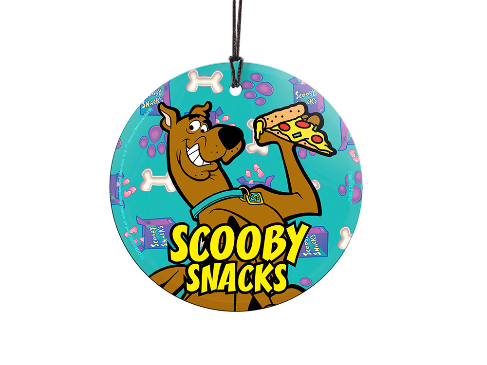 Trend Setters SPCIR1054 Scooby Doo Scooby Snacks StarFire Prints Hanging Glass