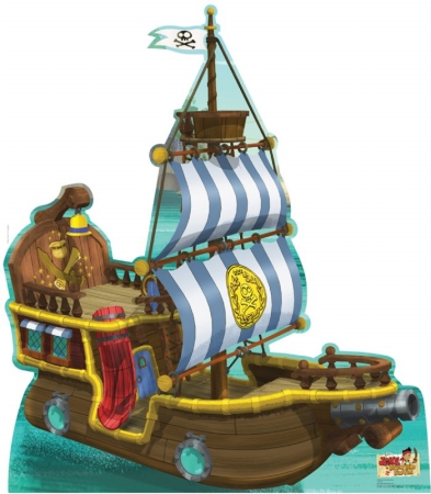 Advanced Graphics 1208 54 in. x 48 Bucky Pirate Ship