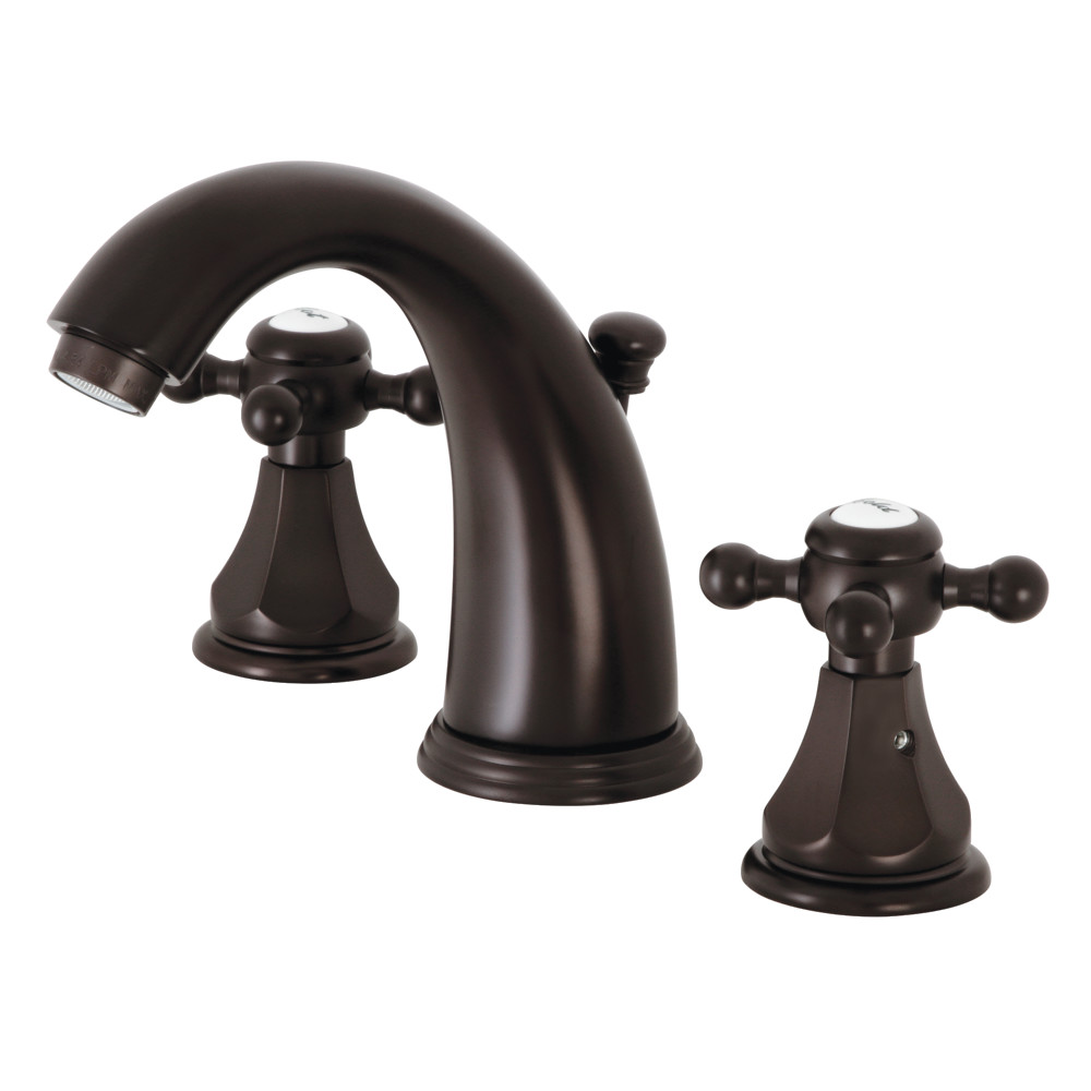 Kingston Brass KB4985BX Metropolitan Widespread Bathroom Faucet with Pop-Up Drain, Oil Rubbed Bronze