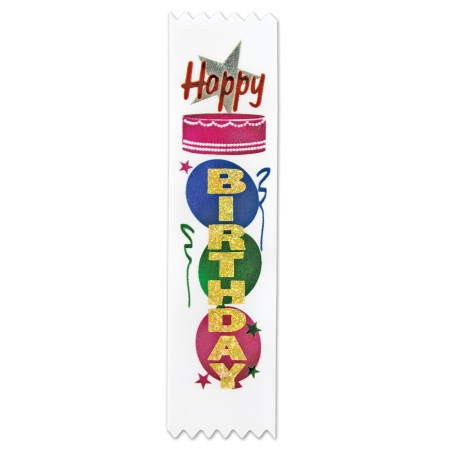 BEISTLE CO mpany VP220 Happy Birthday Value Pack Ribbons