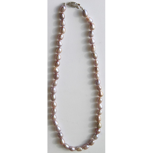 PCS 290-17CPN Bret Roberts Pink Champagne Pearl Necklace