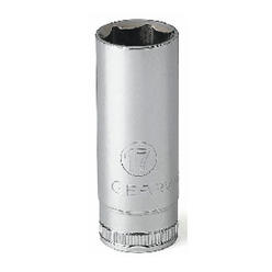 KD Tools KDT80389 .38 in. Drive 7mm Chrome Deep 6 Point Socket