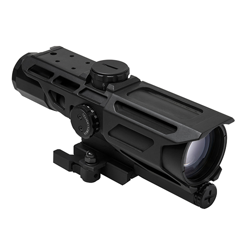 NcSTAR VSTM3940GV3 MarkIII Gen3 Micro Dot Reticle Red & Blue Illuminated Green Laser Tactical Scope