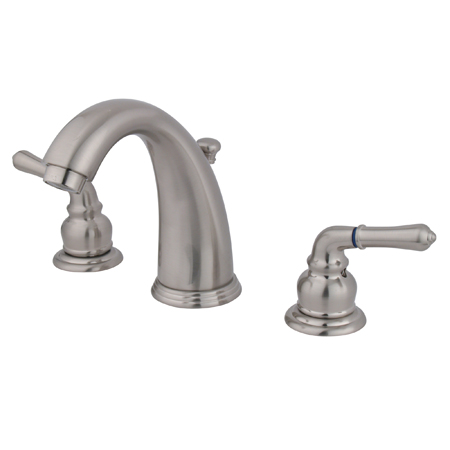 Kingston Brass KB988 Two Handle 8 in. to 16 in. Widespread Lavatory Faucet with Retail Pop-up