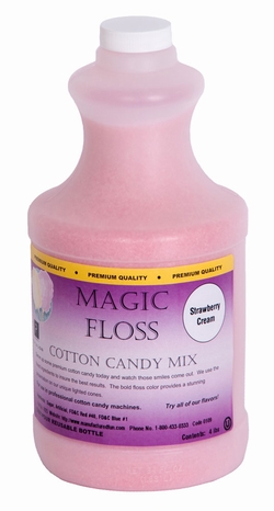 Paragon - Manufactured Fun 7883 Magic Floss Flavored Sugar - Strawberry Cream Case