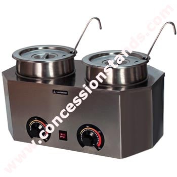 Paragon - Manufactured Fun 2029A Pro-Deluxe Warmer-Dual with Ladles
