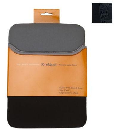 Fox Luggage Inc Fox Luggage BF18-Black 8&quot; x 11&quot; Neoprene iPad Sleeve - Black