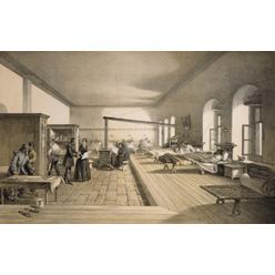 Posterazzi DPI1856452 Florence Nightingale In One of The Wards of The Hospital At Scutari From Print Published 1856 After A Picture by Will