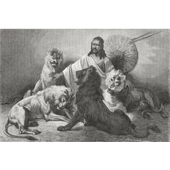 Design Pics Tewodros Holding Audience Surrounded by Lions. Tewodros II Baptized Theodore II C. 1818 To 1868 Emperor of Ethiopia From El Mund