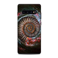 DecalGirl SGS10P-AMMGALAXY Samsung Galaxy S10 Plus Skin - Ammonite Galaxy