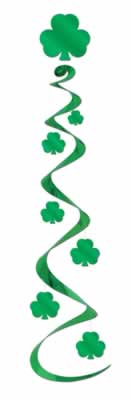 BEISTLE CO Beistle - 30050 - Shamrock Whirls - Pack of 6