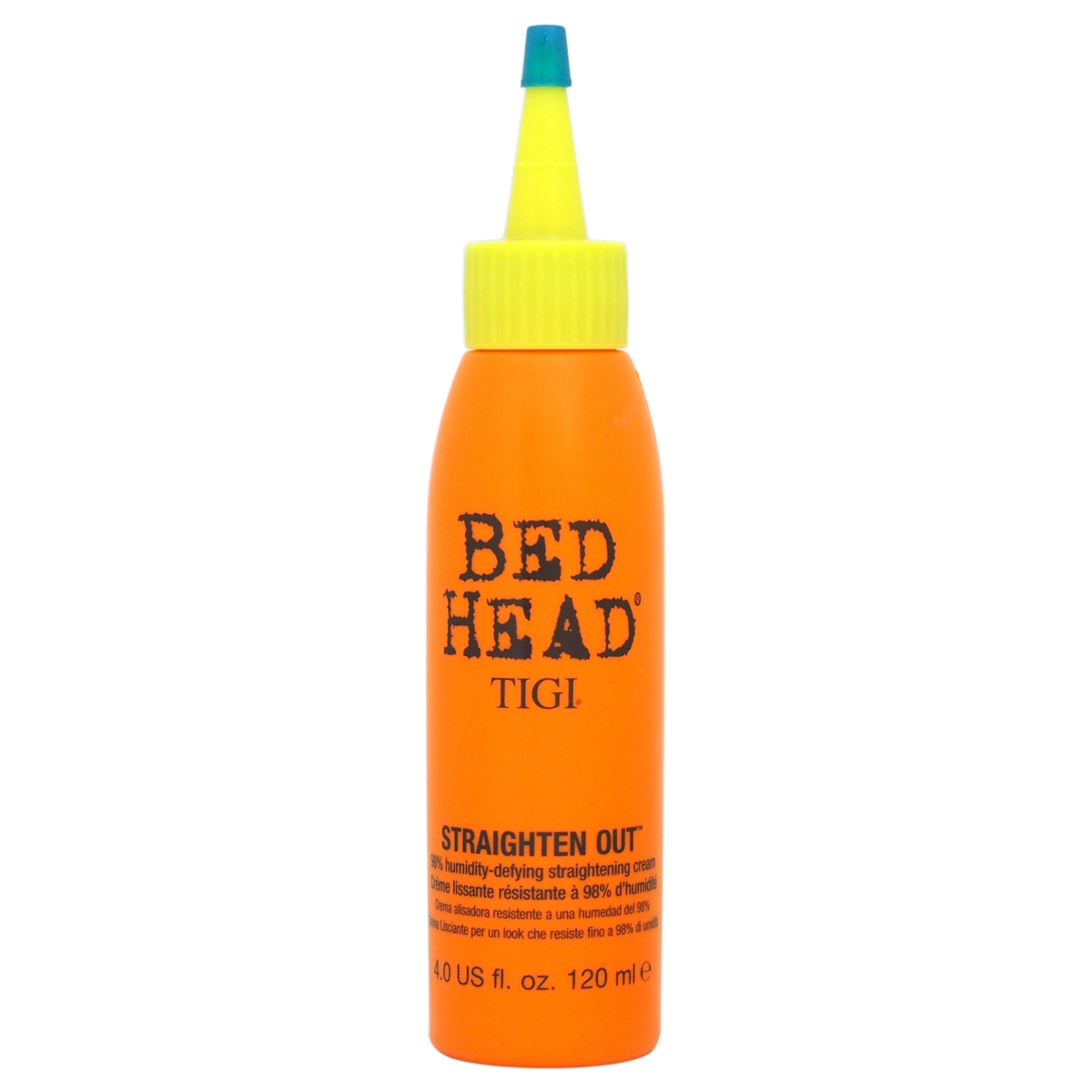 Tigi U-HC-7997 4 oz Unisex Bed Head Straighten Out Humidity-Defying Straightening Cream
