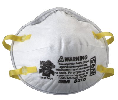 3M OH&amp;ESD 142-8210 N95 Maint. Free Particulate Respirator