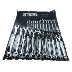 K Tool International KTI41803 Pro-Series Metric Wrench Set - 23 Piece