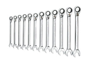 GearWrench 9620 12 pc. Metric Reversible Combination Ratcheting GearWrench Set