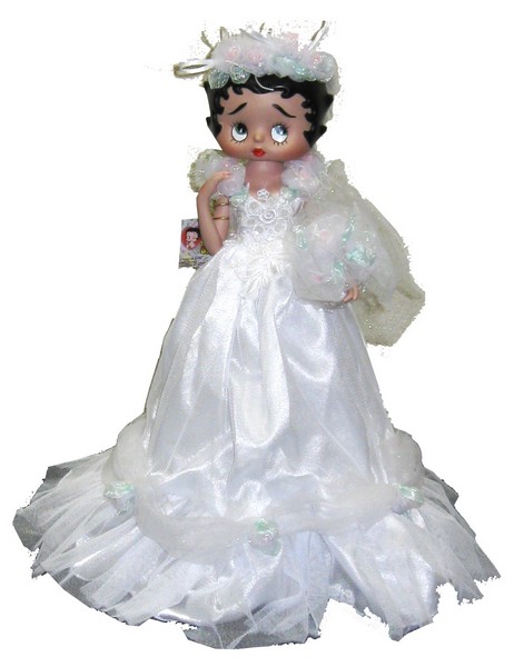 precious kids 36007 16   Betty Boop Porcelain Bridal Lamp