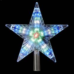 KURT S ADLER INC Kurt S. Adler UL0152 8.5 in. Color-Changing LED Star Treetop