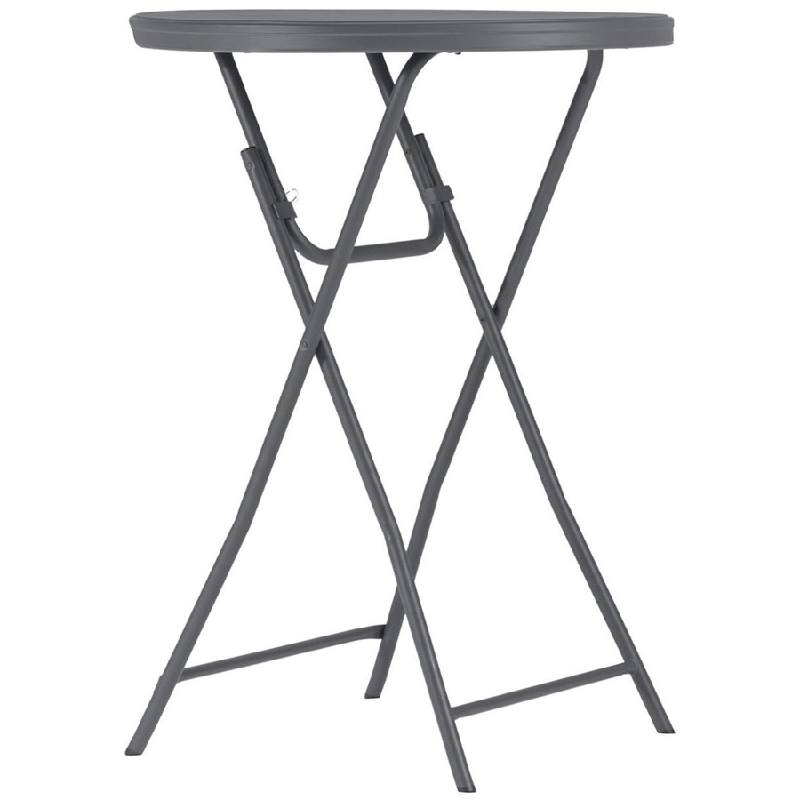 Cosco CSC60436SGY1E 18 x 26 in. Zown Commercial Cocktail Folding Table
