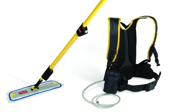 Rubbermaid Commercial Products RCP Q979 Flow Flat Mop Finishing System