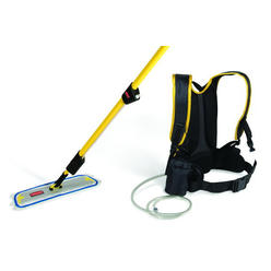 Rubbermaid Commercial Products RCP Q979 Flow Flat Mop Finishing System