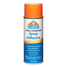 Elmer's Elmerft.s Products Inc EPIE451 Spray Adhesive- Multipurpose- Acid-free- 11 oz.- Clear