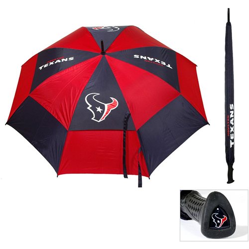 Team Golf 31169 Houston Texans 62 in. Double Canopy Umbrella