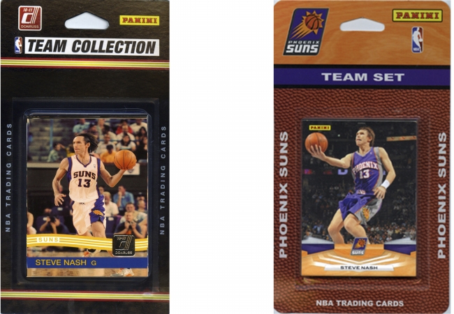C & I Collectables SUNS2TS NBA Phoenix Suns 2 Different Licensed Trading Card Team Sets