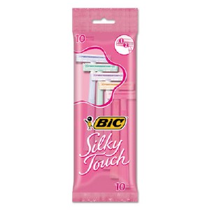 BIC STWP101 Silky Touch Womens Disposable 2 Blades Razor - Assorted Colors