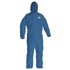 Kimberly-Clark Kimberly Clark KCC 58514 A20 Breathable Particle Protection Coveralls, Extra Large - Blue, 24 Per Case
