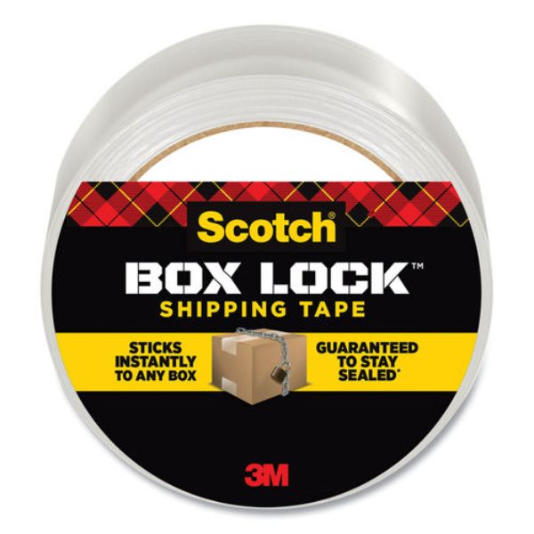 SCOTCH CORPORATION Scotch MMM3950 1.88 in. x 54.6 Yard Box Lock Packaging Tape, Clear