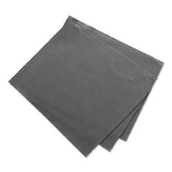 Innovera Inc Innovera Microfiber Cleaning Cloths, 6 X 7, Unscented, Gray, 3/Pack